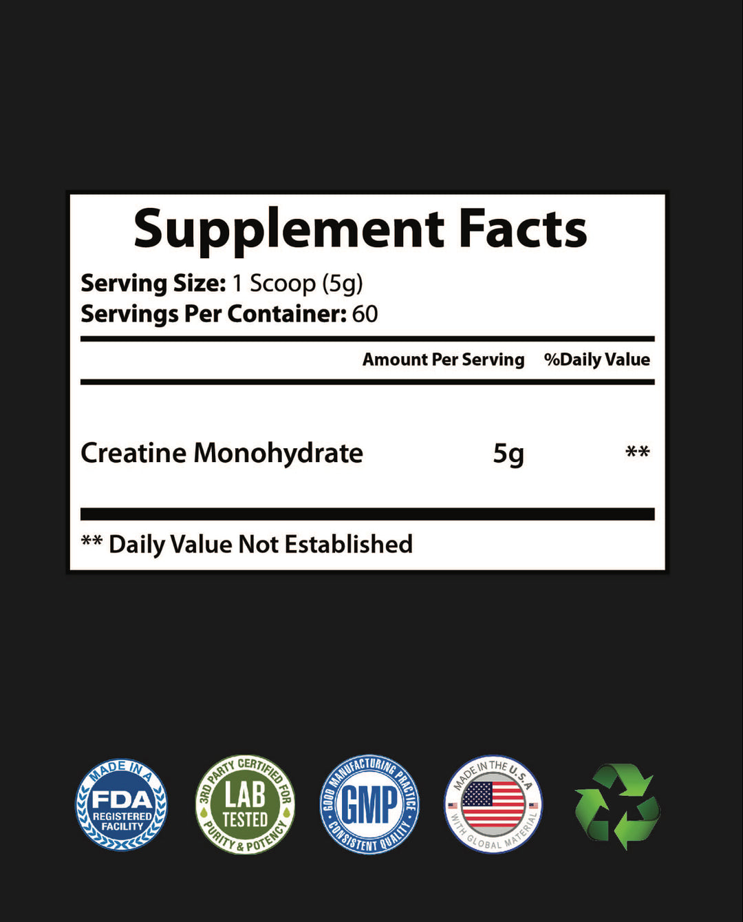 Creatine Monohydrate